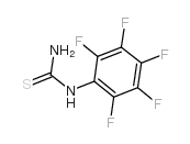 1-五氟苯基-2-硫脲结构式
