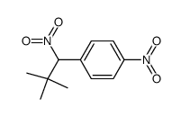 2,2-dimethyl-1-(4-nitrophenyl)-1-nitropropane Structure