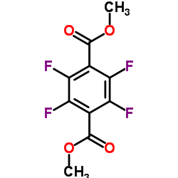 2,3,5,6-四氟对苯二甲酸二甲酯结构式