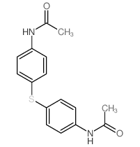 Acetamide,N,N'-(thiodi-4,1-phenylene)bis-结构式