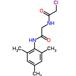 2-CHLORO-N-[2-(MESITYLAMINO)-2-OXOETHYL]ACETAMIDE结构式