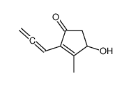 2-Cyclopenten-1-one, 4-hydroxy-3-methyl-2-(1,2-propadienyl)- (9CI) picture