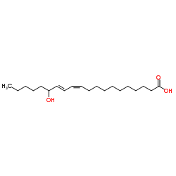 (11Z)-15-hydroxyicosa-11,13-dienoic acid Structure