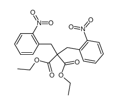 diethyl 2,2-bis(2-nitrobenzyl)malonate结构式