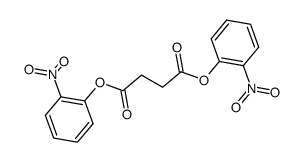 bis(2-nitrophenyl) succinate Structure