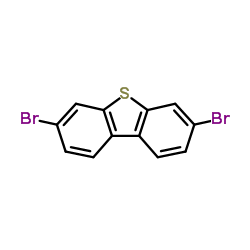 3,7-二溴二苯并噻吩结构式