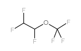 1,2,2-三氟乙基三氟甲醚结构式