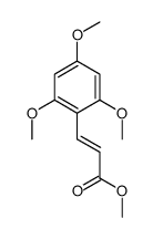 2-PROPENOIC ACID, 3-(2,4,6-TRIMETHOXYPHENYL)-, METHYL ESTER, (2E)-结构式
