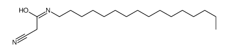 2-氰基-N-十六基乙酰胺结构式