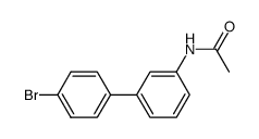 N-(4'-bromo-biphenyl-3-yl)-acetamide Structure