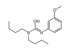 1,1-dibutyl-3-(3-methoxyphenyl)urea Structure