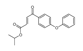 propan-2-yl 4-oxo-4-(4-phenoxyphenyl)but-2-enoate Structure