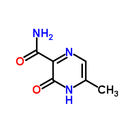 5-甲基-3-氧代-3,4-二氢吡嗪-2-甲酰胺结构式