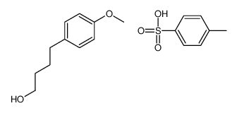 4-(4-methoxyphenyl)butan-1-ol,4-methylbenzenesulfonic acid结构式