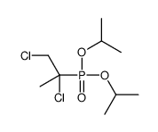1,2-dichloro-2-di(propan-2-yloxy)phosphorylpropane Structure