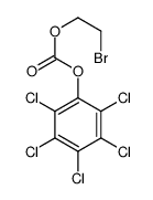 Carbonic acid, 2-bromoethyl pentachlorophenyl ester结构式
