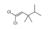 1,1-dichloro-3,3,4-trimethylpent-1-ene Structure