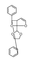 2,7-Dioxabicyclo[3.2.0]hept-3-ene, 1-(1,3-dioxolan-2-yl)-6,6-diphenyl结构式