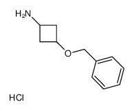 (3-苄氧基环丁基)胺盐酸盐结构式