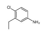 4-chloro-3-ethylaniline结构式