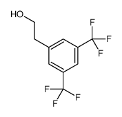 2-(3,5-双(三氟甲基)苯基)乙醇结构式