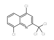 4,8-二氯-2-三氯甲基喹啉结构式