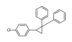 1-chloro-4-(2,2-diphenylcyclopropyl)benzene结构式