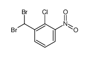 2-chloro-1-(dibromomethyl)-3-nitrobenzene Structure