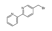 5-(bromomethyl)-2-pyridin-2-ylpyridine结构式