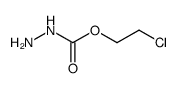 carbazic acid-(2-chloro-ethyl ester)结构式