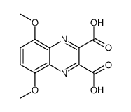 5,8-dimethoxy-quinoxaline-2,3-dicarboxylic acid Structure