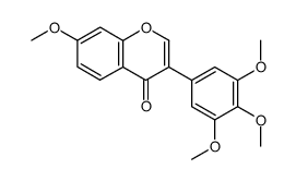 baptigenin trimethyl ether结构式