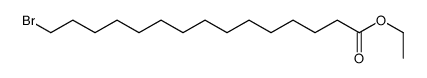 Ethyl 15-bromopentadecanoate结构式