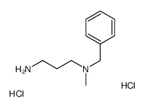 N1-苄基-N1-甲基丙烷-1,3-二胺双盐酸盐结构式
