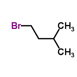 Isoamyl bromide structure