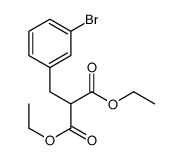 2-(3-溴苄基)丙二酸二乙酯结构式