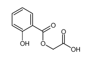 2-(2-hydroxybenzoyl)oxyacetic acid Structure