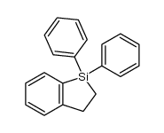 1,1-diphenyl-2,3-dihydro-1H-benzo[b]silole结构式