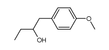 1-(4-methoxyphenyl)-2-butanol结构式