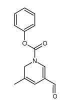 phenyl 5-formyl-3-methylpyridine-1(2H)-carboxylate结构式