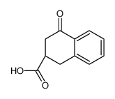 (S)-4-氧代-1,2,3,4-四氢萘-2-羧酸结构式
