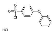 4-(2-吡啶氧基)苯磺酰氯盐酸盐结构式