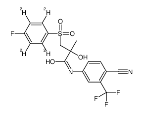 Bicalutamide-d4 Structure