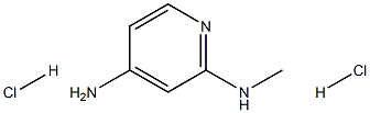 2-甲氨基-4-氨基嘧啶盐酸盐结构式