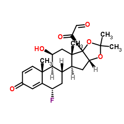 21-Dehydro Flunisolide Structure