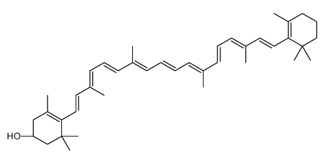 (3S)-β-Cryptoxanthin Structure