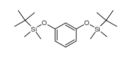 1,3-O-bis(tert-butyldimethylsilyl)resorcinol结构式