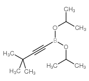 (3,3-二甲基-1-丁炔)硼酸二异丙酯结构式