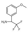 (1S)-2,2,2-TRIFLUORO-1-(3-METHOXYPHENYL)ETHYLAMINE structure