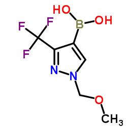 (1-(甲氧基甲基)-3-(三氟甲基)-1H-吡唑-4-基)硼酸图片